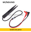 Câble de sonde avec pince SMD SMT pour tests de capacité, tension et ampérage