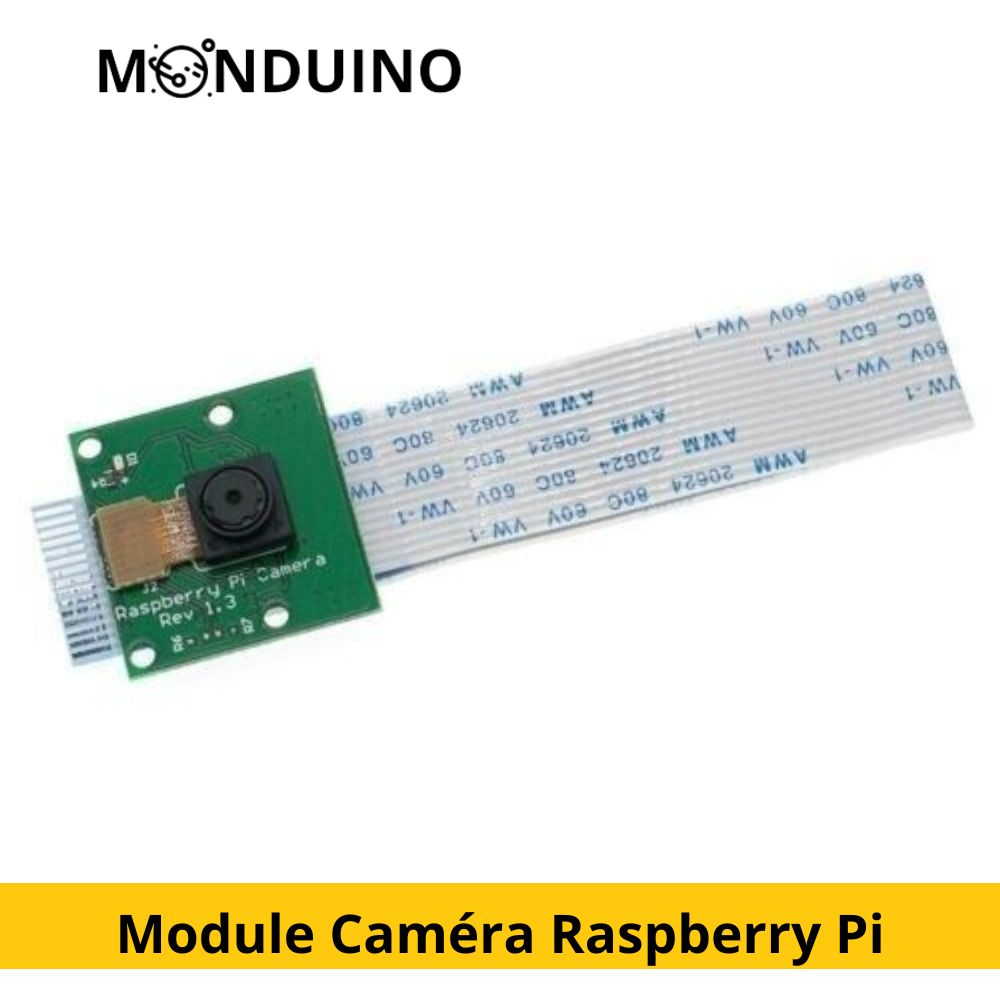 Module caméra 5MP 1080p pour Raspberry Pi - Webcam 5 MP REV 1.3 1080P