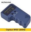 Copieur RFID Portable,Lecteur de Fabrication de Cartes RFID 125KHZ Mini ID Carte Écriture/Copieur/Duplicateur