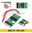 7S 24V 20A Li-ion Lithium 18650 Batterie BMS Protection Board