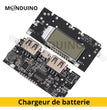 USB 18650 Battery Charger 5V 1A and 2.1A Mobile Power Bank 18650 PCB