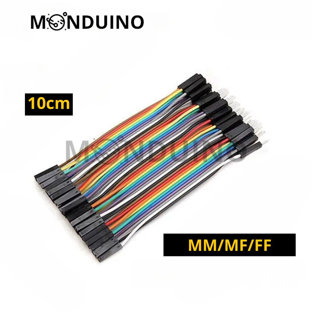 Câble Jumper Dupont 10 20 30 cm 40pcs fils mâle femelle et Breadboard 400 830