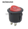KCD1 Interrupteur à bascule rond 23 mm - 230V 12V 6A - 3 pins ON-OFF voyant LED