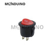 KCD1 Interrupteur à bascule rond 23 mm - 230V 12V 6A - 3 pins ON-OFF voyant LED
