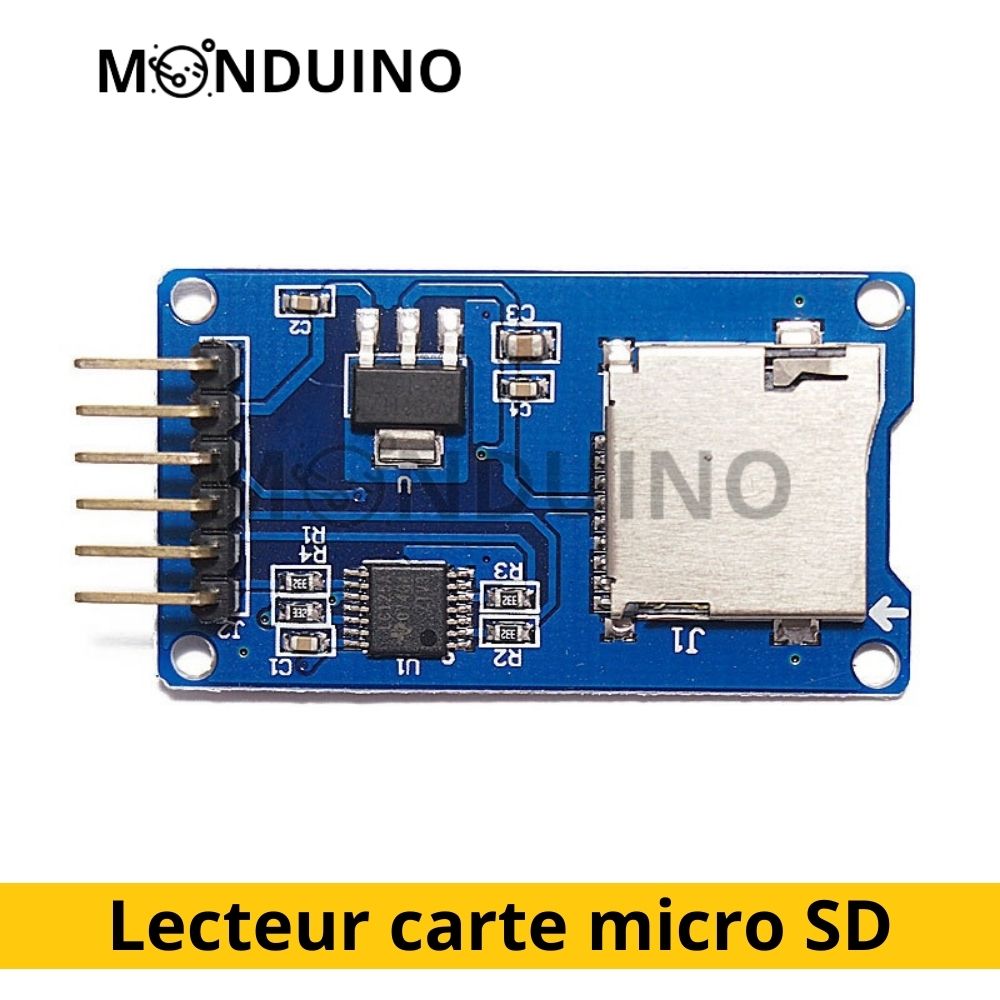 Micro SD Card Reader for Arduino - Micro SD TF Card Module SPI