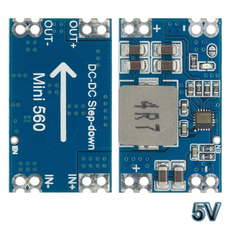 Alimentation stabilisée 3.3V 5V 9V 12V Régulateur tension 5A Step down Mini560