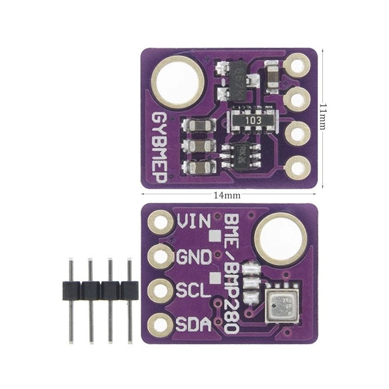 BME280 Temperature humidity pressure sensor - Temperatur &amp; Luftdruck &amp; Feuchtigkeit Sensor