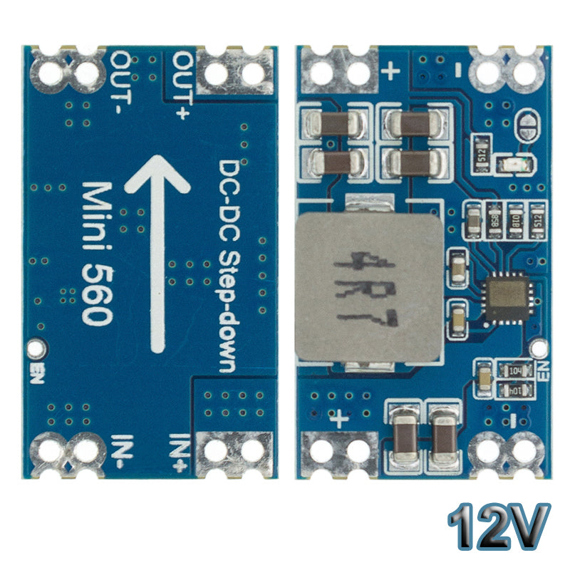 Alimentation stabilisée 3.3V 5V 9V 12V Régulateur tension 5A Step down Mini560