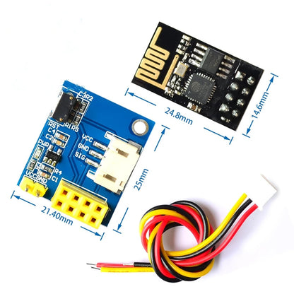 Module Contrôleur LED WS2812 pour ESP8266 ESP-01 / ESP-01S – Adaptateur RGB