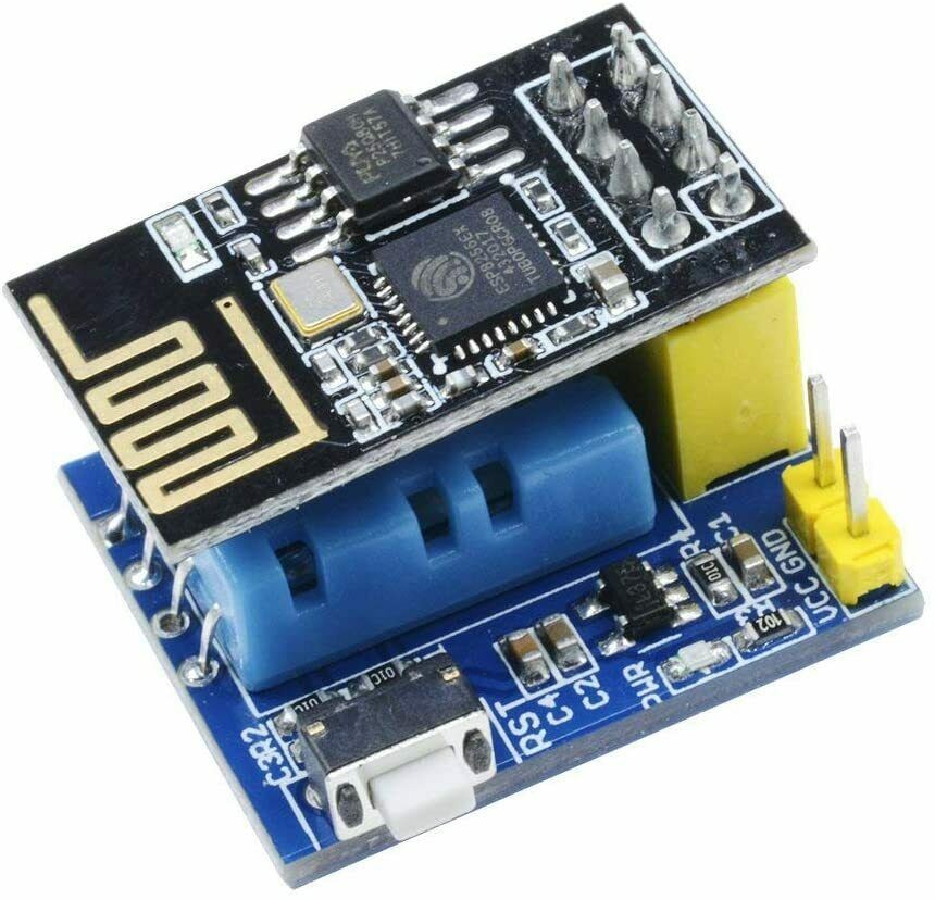 ESP-01S + DHT11 WiFi Module Humidity and Temperature Sensor & Temperatur- und Feuchtigkeitsensor