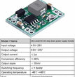 Module Mini-360 mini360 XM1584 / MP1584 & Spannungswandler Mini DC-DC Step Down Modul