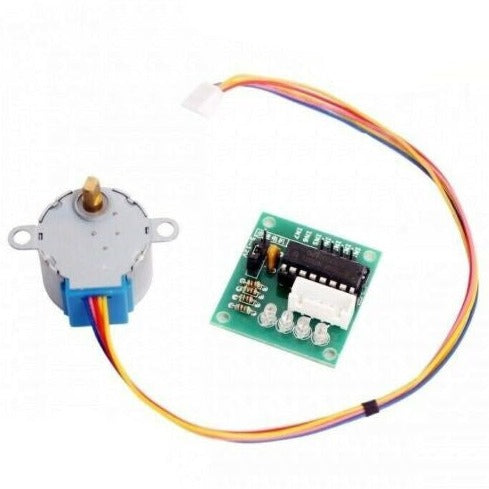 Step Motor 28BYJ-48 + module ULN2003 28BYJ-48 5V DC-Schrittmotor & ULN2003 Treiber Board