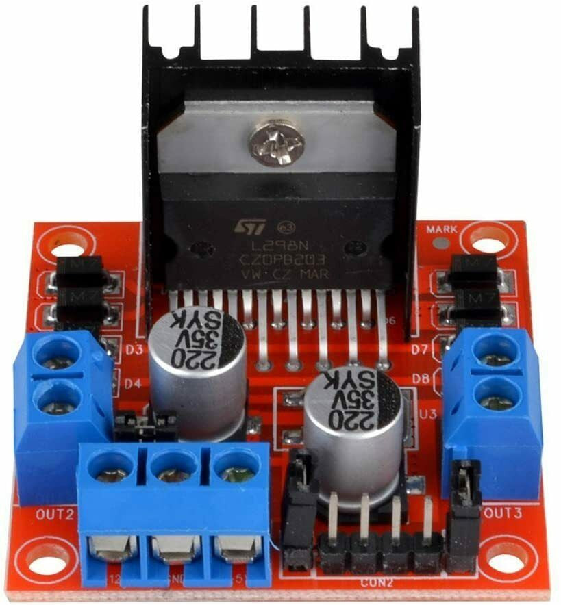 L298N Double H-bridge stepper motor controller &amp; Motortreiber für Schrittmotor Driver komp. with Arduino Raspberry