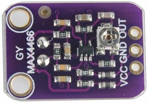 Microphone GY-MAX4466 Capteur avec Gain réglable & Mikrofonverstärker GY-Max4466 Modul