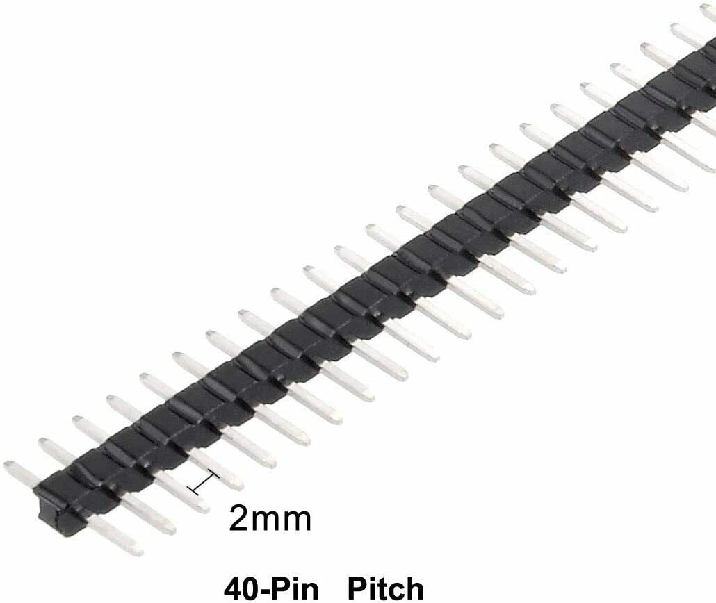 Pin Single Row Male Pin Header pin for Arduino Raspberry Prototype TimerMart 