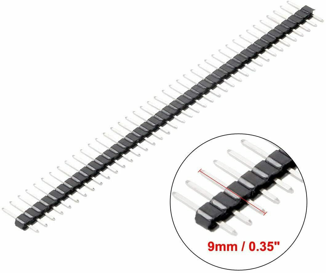Pin Single Row Male Pin Header pin for Arduino Raspberry Prototype TimerMart 
