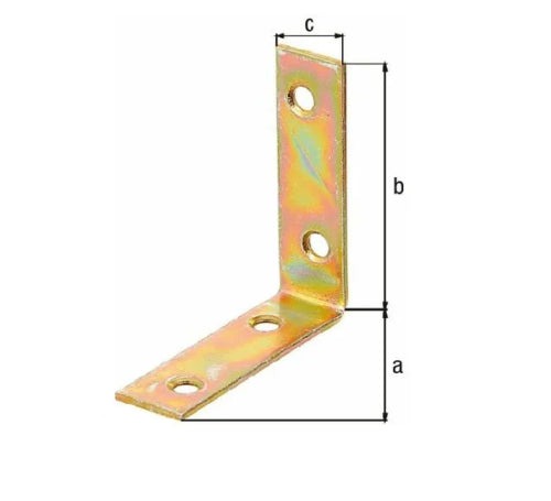 PVM round end chair square - Dimensions 50 x 50 mm