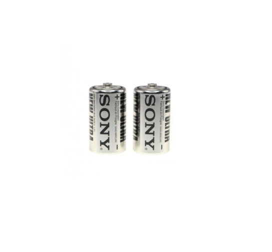 Sony - piles Salines Ultra C R14 d'1,5V Pack de 2