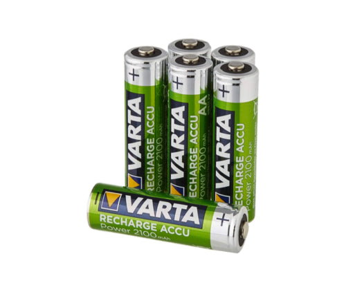 2 PILES AA VARTA RECHARGEABLES ACCU POWER HR6 NIMH 1.2V 2100MAH