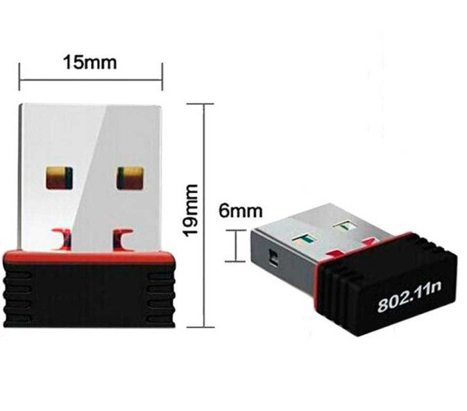 WiFi USB Key Wireless Adapter Wireless Dongle Integrated Antenna Ethernet 