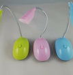 ini Flexible Desk Lamp Battery Operated 4 LED Random Colors Bedside Travel Camping