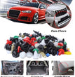 x100 Clips Voiture Universel Mixte Panneau Garniture Intérieur Extérieur Agrafe