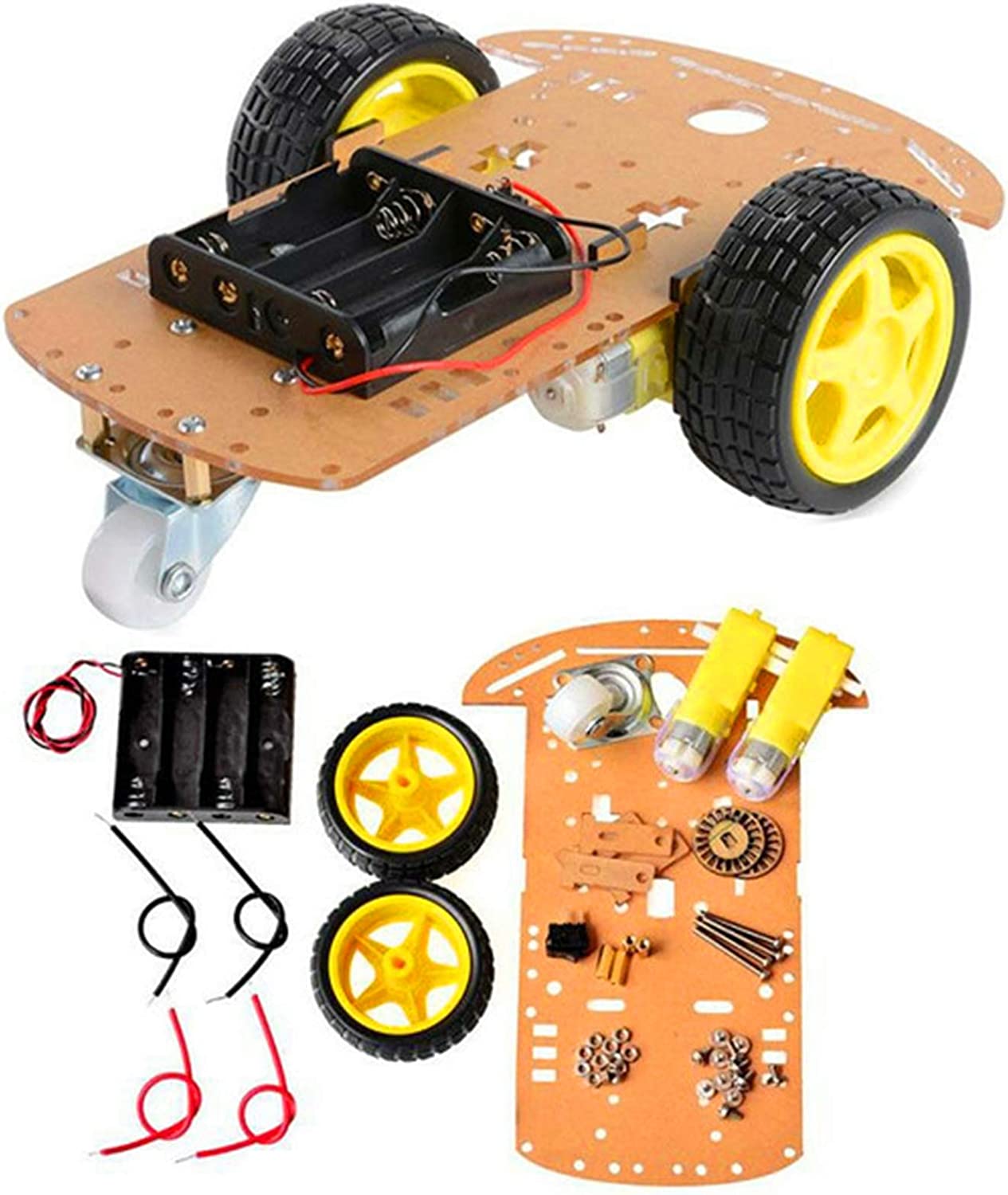 KIT ROBOT 2 roues Châssis De Voiture Robot Intelligente 2WD chassis