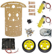 DIY 2WD Smart Robot Car Châssis Kit et Magnéto Vitesse Encoder