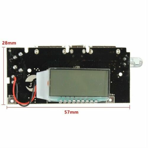 USB 18650 Battery Charger 5V 1A and 2.1A Mobile Power Bank 18650 PCB